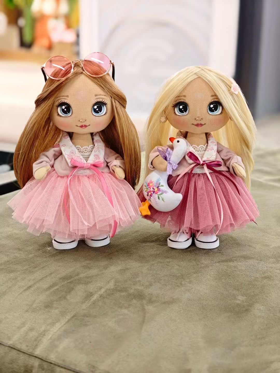 Handmade Textile Dolls 🤍