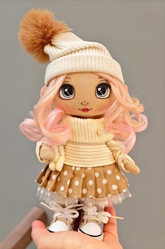 Handmade Cloth Doll 25 cm — A Little Friend