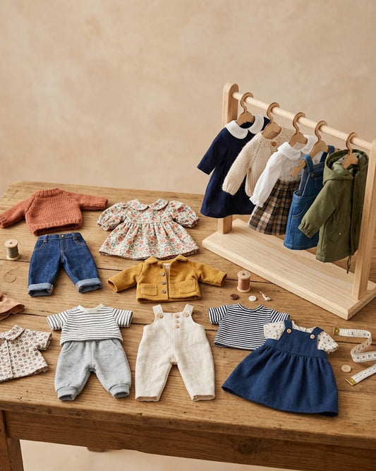 Extra Outfit for Portrait Doll — Handmade Miniature Clothes Made from Your Photo